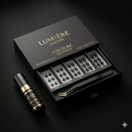 LUMIÈRE Lashes Couture Clusters Multi-Length Professional Kit
